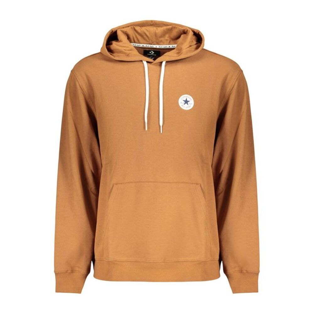 Converse Brown Cotton Male Men's Sweatshirt